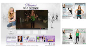 Jennifer Casseta Website and DVD Cover Design