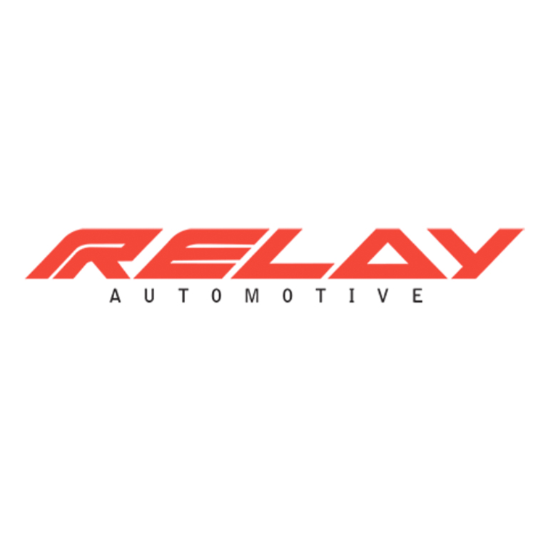 relay automotive logo design